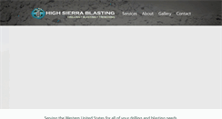 Desktop Screenshot of hsblasting.com